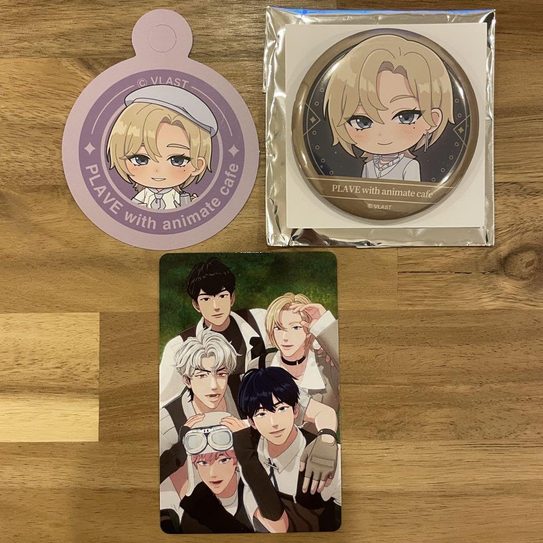 Amazon.co.jp: PLAVE アニメイトカフェ 注文特典 ピック トレカ